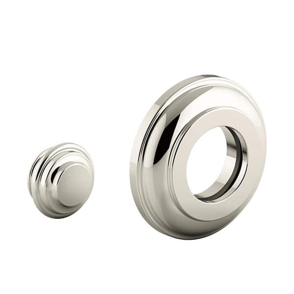 KOHLER 1-Handle Wall-Mount Shower Arm Trim Kit Traditional in Vibrant Polished Nickel