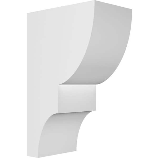 Ekena Millwork Ridgewood 4 in. W x 10 in. H x 6 in. D Signature Urethane Polyurethane Corbel