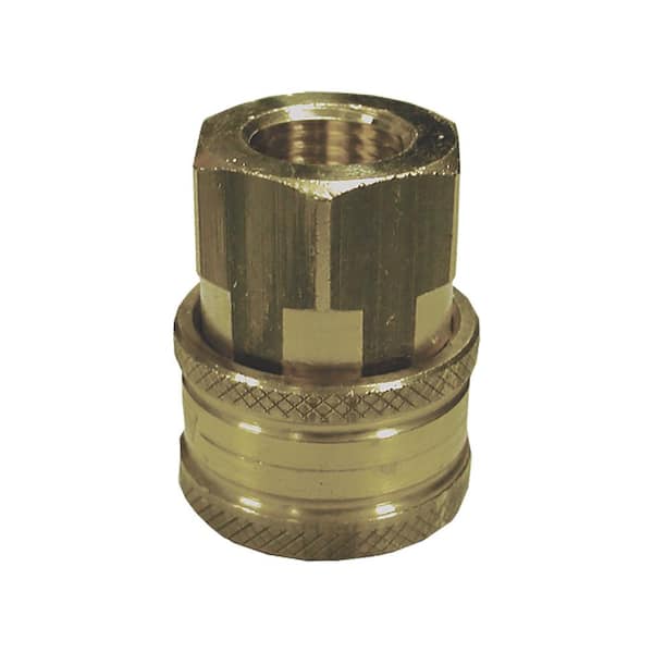 Powerplay 3/8 in. Female to Female Quick-Connect Coupler for Pressure Washer