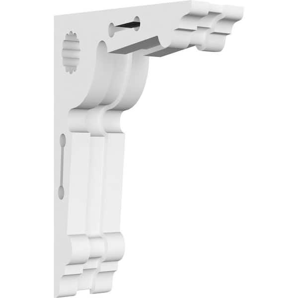 Ekena Millwork Cena 1.5 in. W x 7 in. H x 4.5 in. D Signature Urethane Polyurethane Corbel