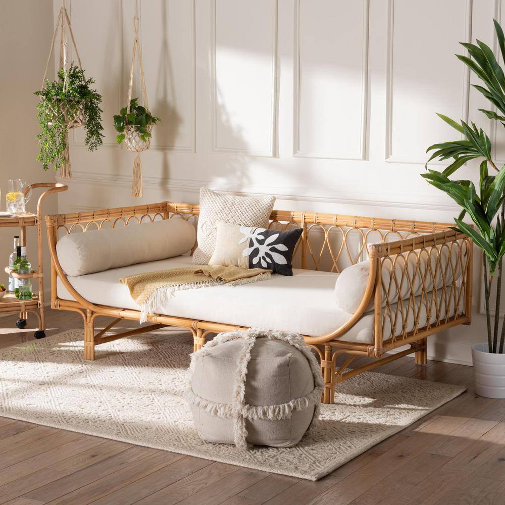 Davida Natural Rattan Twin Daybed - thumbnail 8