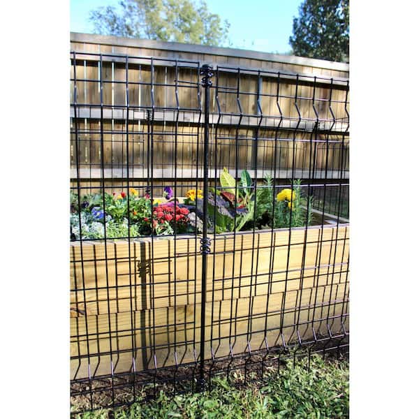 Vigoro 0.2 in. x 0.2 in. x 30 in. Multi-Purpose No Dig Fence Post for Panel