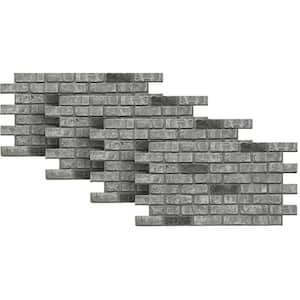 Cape Cod 24 in. x 46-3/8 in. x Faux Used Brick Panel (4-Pack)