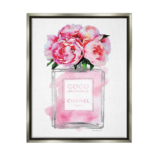 Pink Perfume Chanel Wall Art