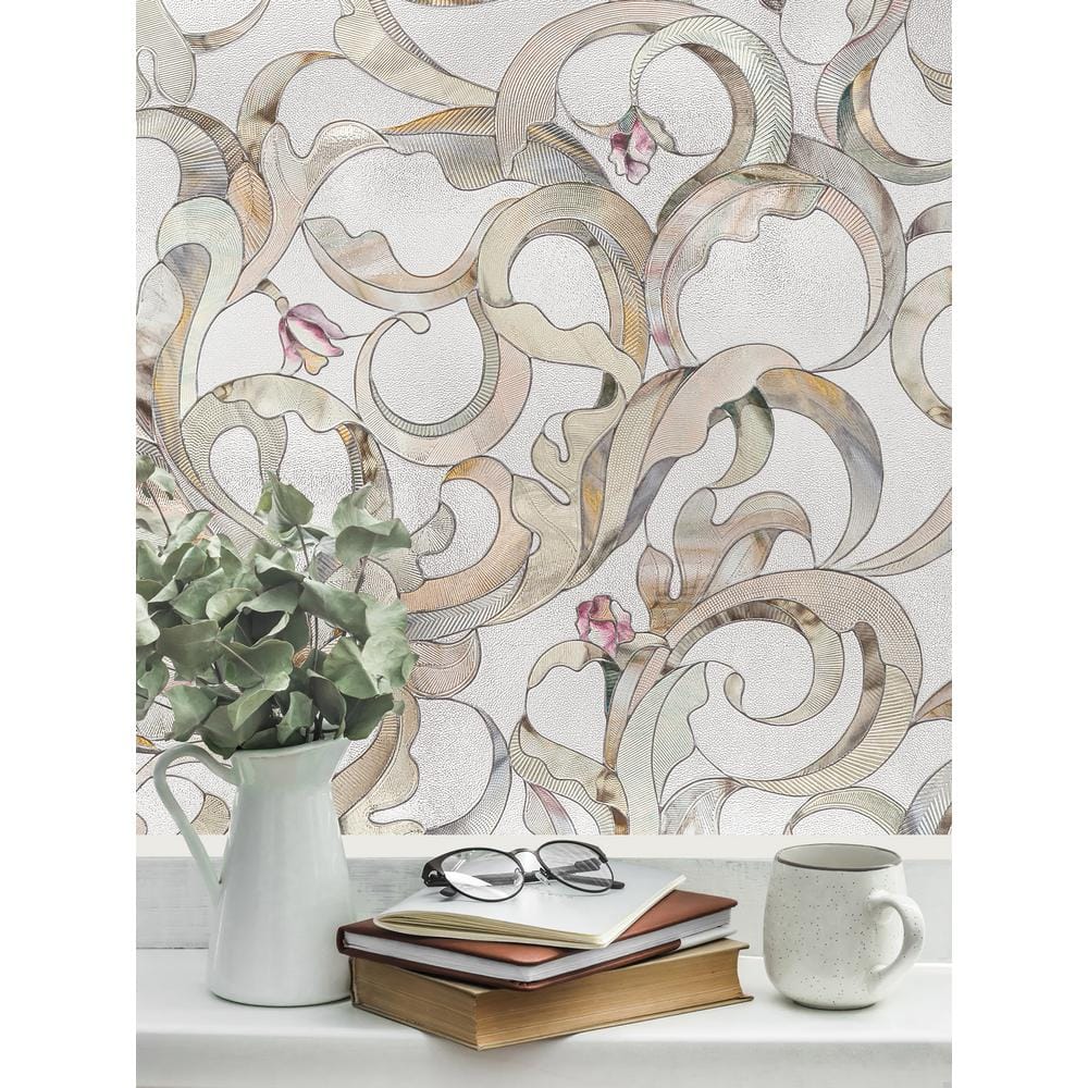 24" x 36" Flourish Window Film - Artscape