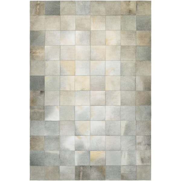 Couristan Chalet Tile Ivory 5 ft. x 8 ft. Area Rug