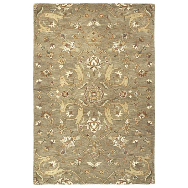 Kaleen Helena Lt. Brown 5 ft. x 8 ft. Area Rug