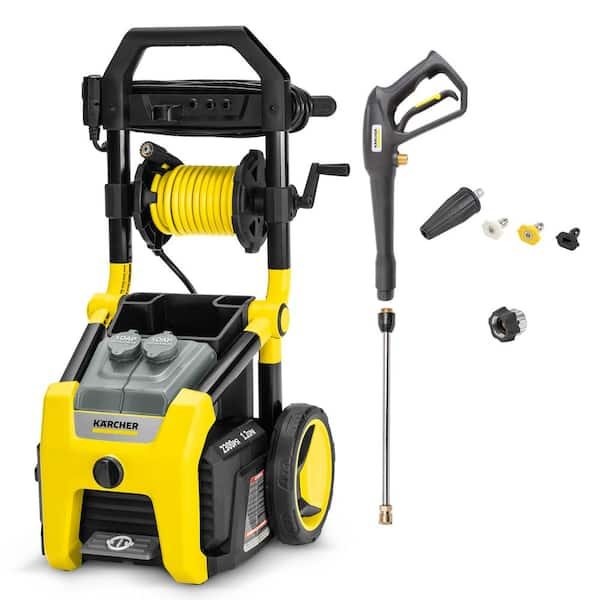 2300 PSI 1.2 GPM K2300PS Electric Power Pressure Washer with Turbo, 15-Degree, 40-Degree and Soap Nozzles