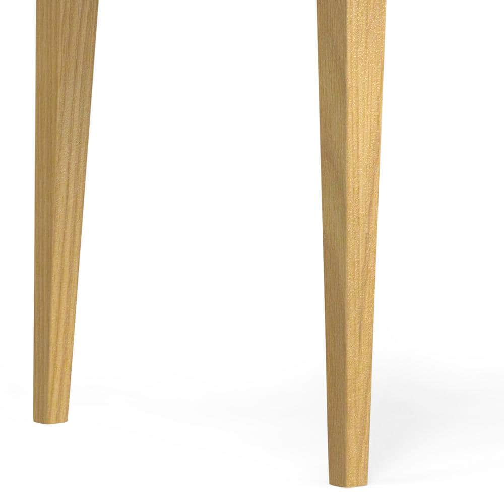 Colby Solid Oak Rectangular Dining Table for Six