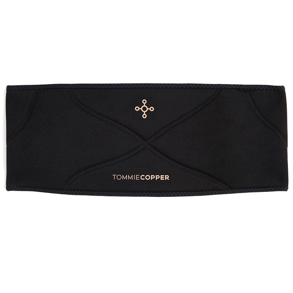 TOMMIE COPPER Women's Lower Back Support Tank Top, Black, X-Large 