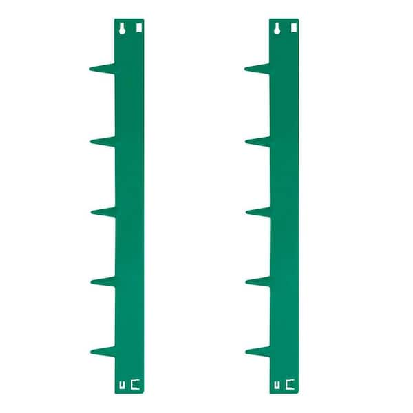 Unbranded 42 in. x 0.2 in. x 5 in. Green Metal Edging for Landscaping, Edging for Durable and Waterproof Garden Borders 2-Pack