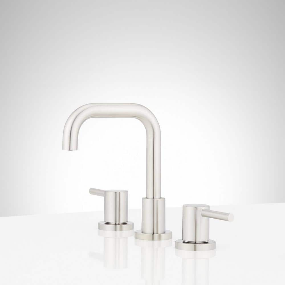 SIGNATURE HARDWARE Lexia 8 in. Widespread Double Handle Bathroom