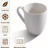 Aoibox 16 oz. Large Ceramic Coffee Mug with Handle, Tea Cup, Novelty Coffee  Cup, Black SNPH002IN399 - The Home Depot