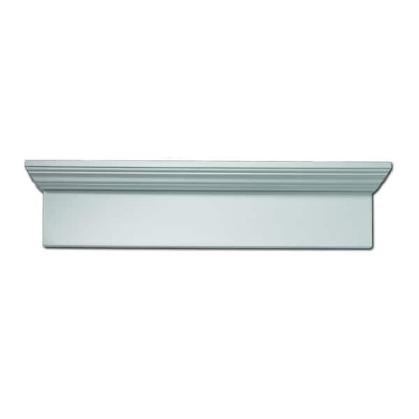 Fypon 65 in. x 9 in. x 4-1/2 in. Polyurethane Window and Door Crosshead