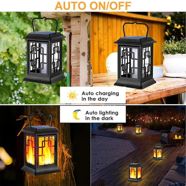 FAWEY TRED INC Outdoor Waterproof Hanging Solar Lanterns
