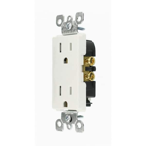 Ivory Decora Outlets 15 amp Decorator Style Residential Grade NEW Lot 50 
