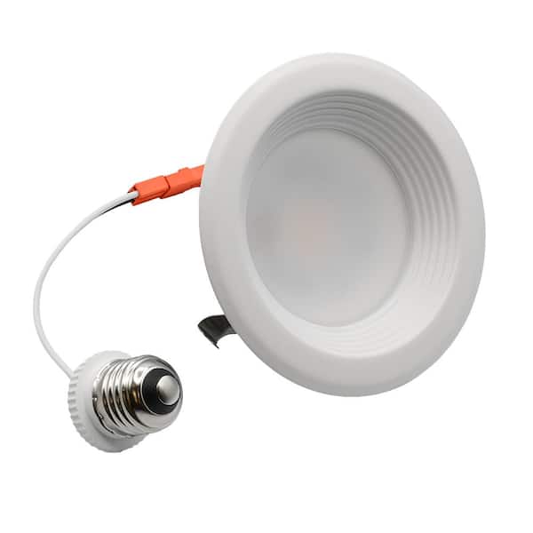 ETI LIGHTING Altair 4 in. Retrofit Downlight Integrated LED Recessed Trim Light Adjustable CCT 120 Volt Dimmable
