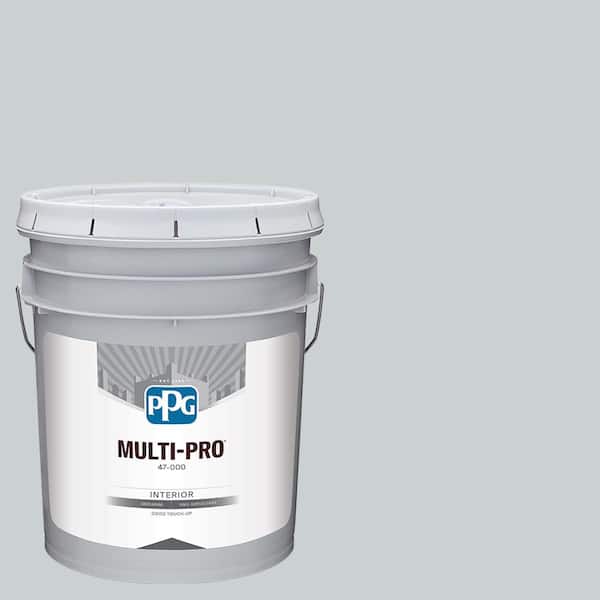 MULTI-PRO 5 Gal. PPG1039-1 Ghost Whisperer Flat Interior Paint
