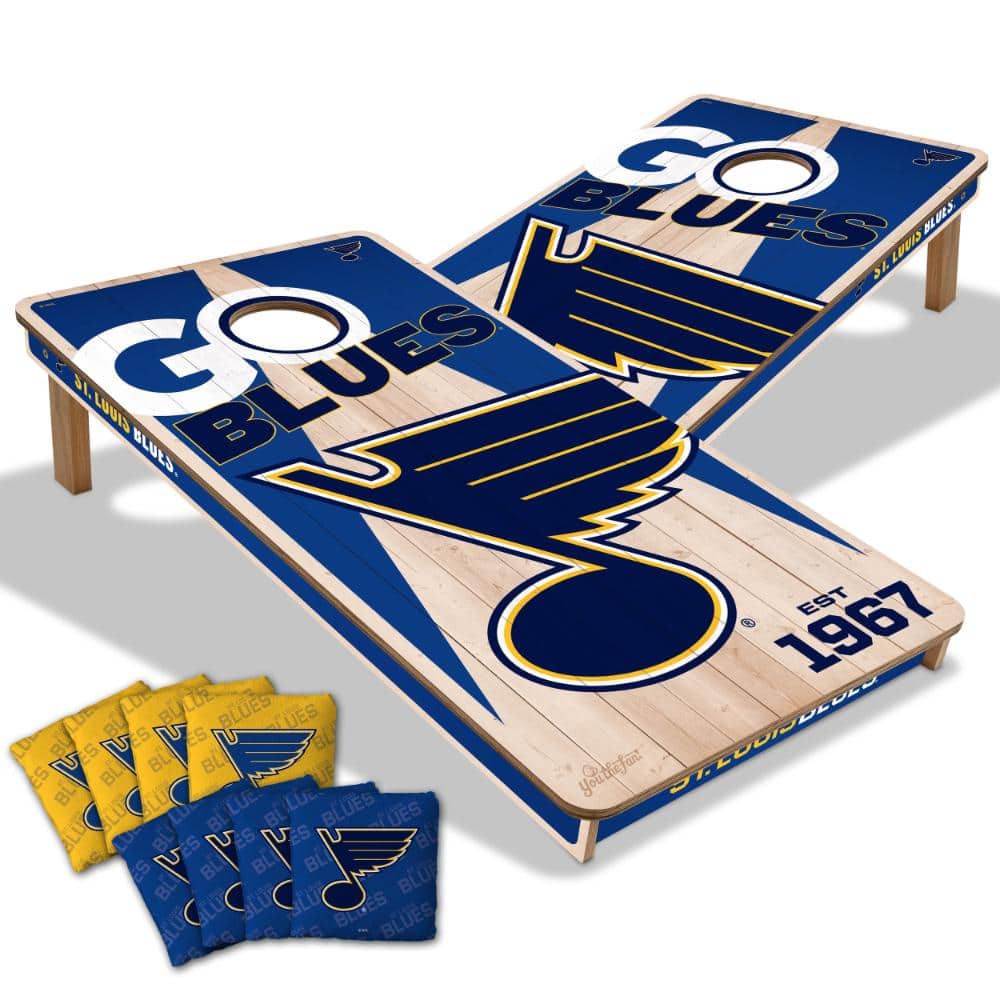 St Louis Blues 2’ x 4’ Cornhole Game product image for price tracking