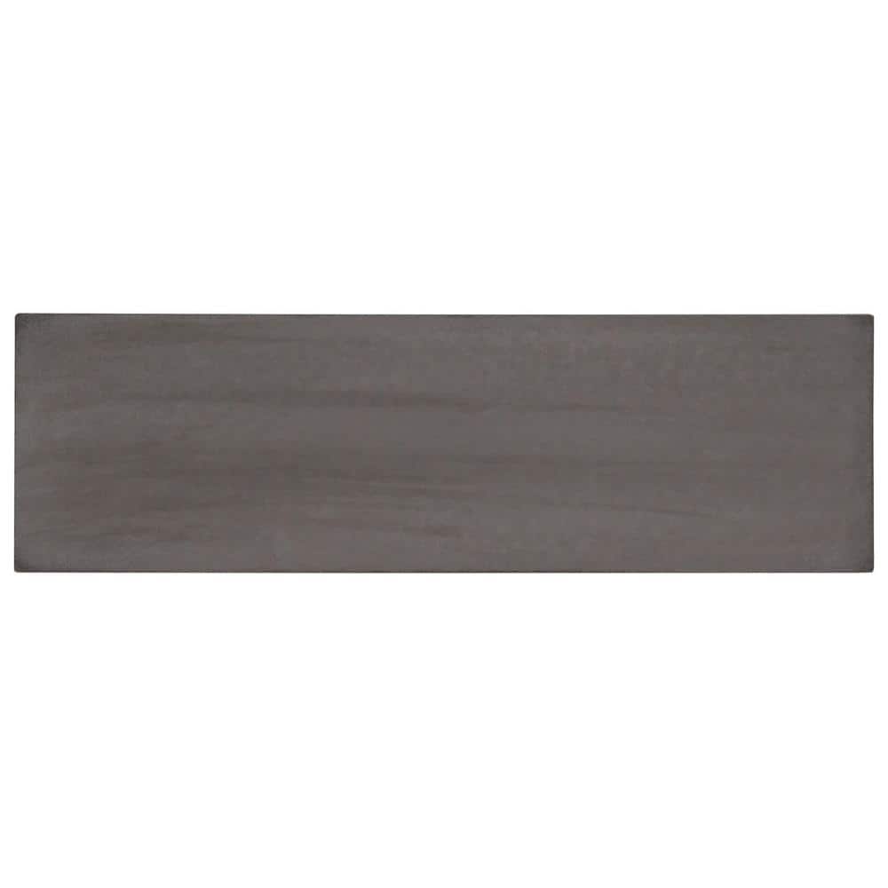 Vibe Charcoal 2.36 in. x 0.39 in. Matte Cement Subway Wall Tile Sample price history on PriceWatchPro