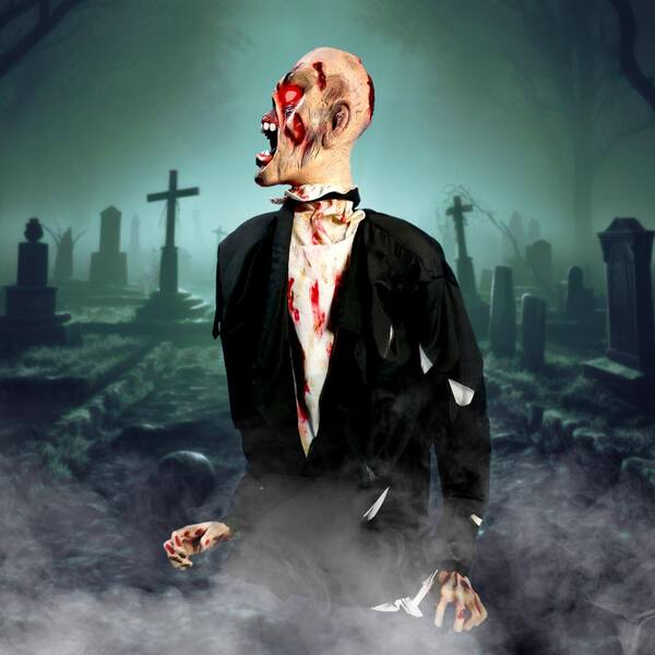 Haunted Hill Farm 35 in. Battery Operated Halloween Animated