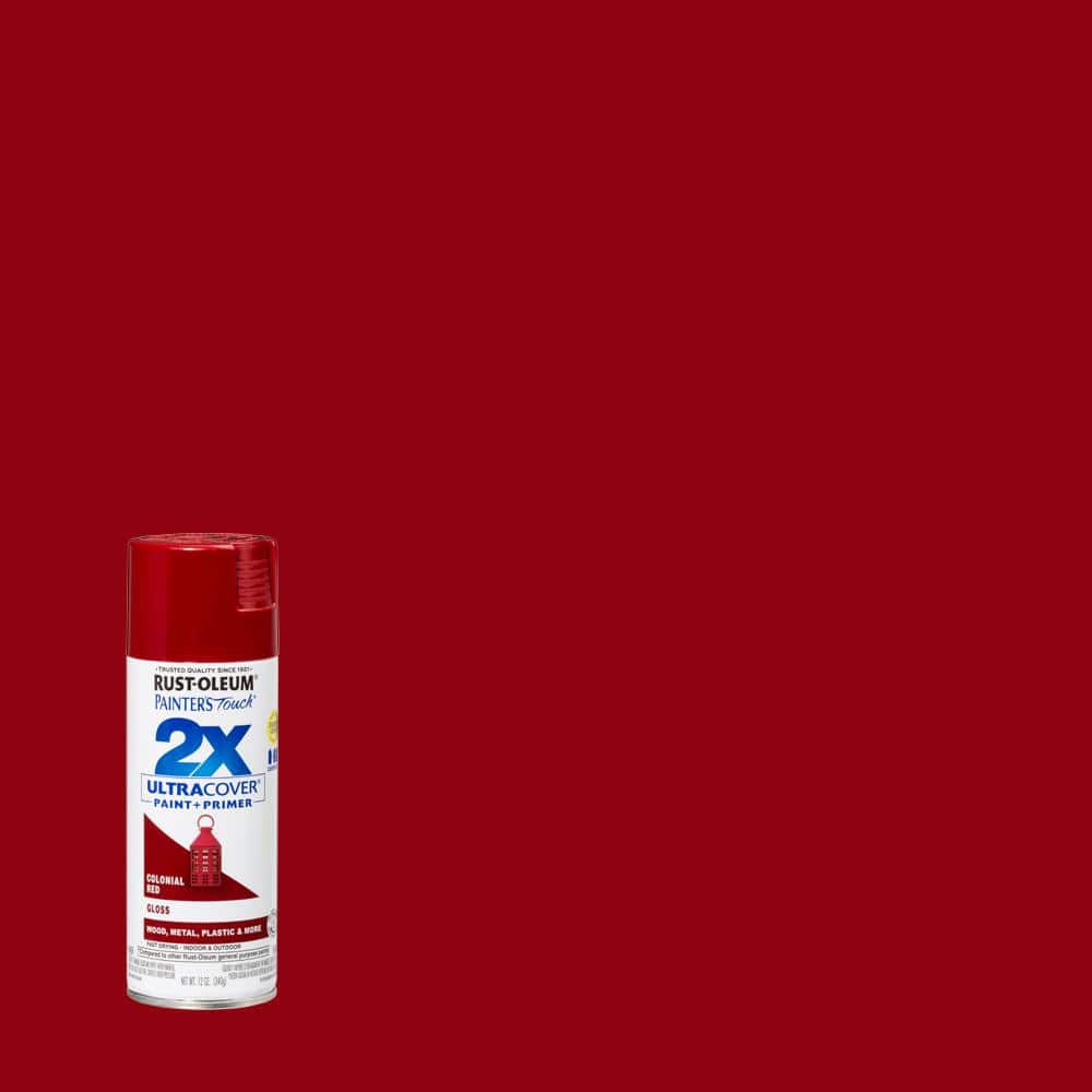 Rust-Oleum Painter's Touch 2X 12 oz. Gloss Colonial Red General