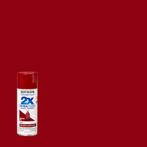 Rust-Oleum Painter's Touch 2X 12 oz. Gloss Colonial Red General Purpose Spray Paint