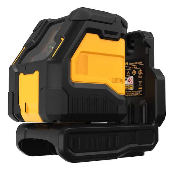 DEWALT - 20V 180 ft. Green Self-Leveling Cross-Line Laser Level and Construction Tripod for Laser Level