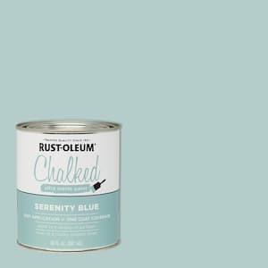 30 oz. Chalked Serenity Blue Ultra Matte Interior Paint