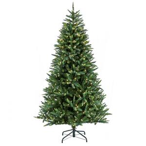 7.5 ft. Pre-Lit Spada Pine Artificial Christmas Tree with LED Lights