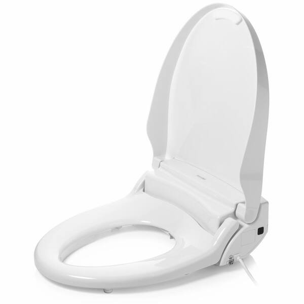 Brondell Swash Select Electric Bidet Seat for Round Toilets in White ...