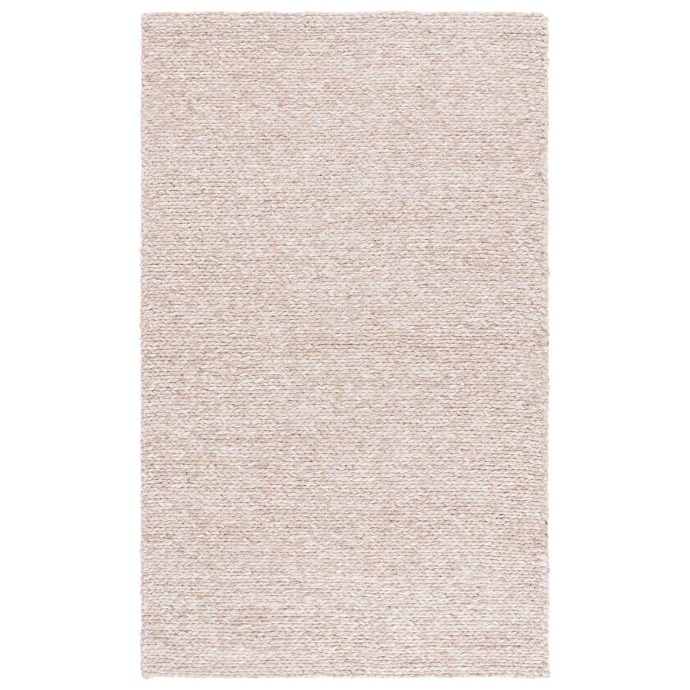 Natura 6 ft. x 9 ft. Beige/Taupe Solid Marle Area Rug price history on PriceWatchPro