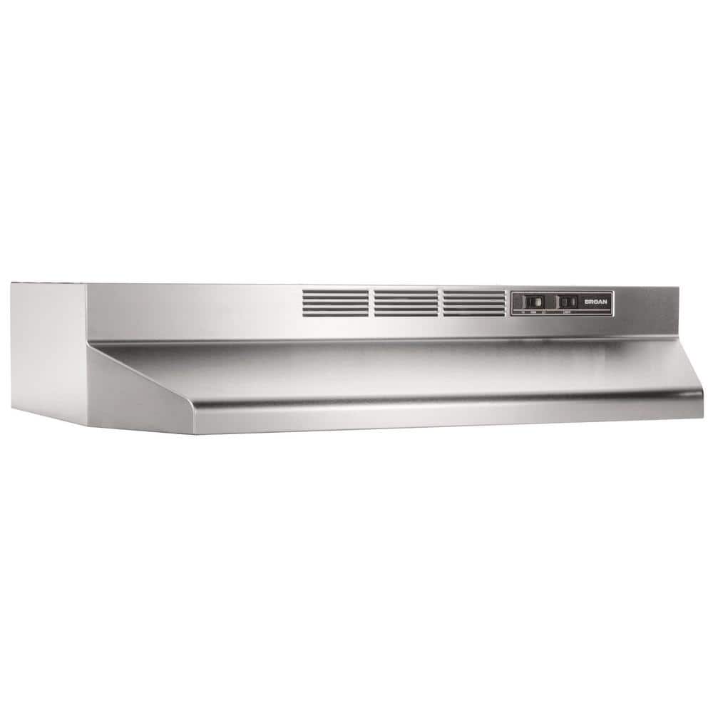 BUEZ136WW by Broan - Broan® 36-Inch Ductless Under-Cabinet Range Hood w/  Easy Install System, White