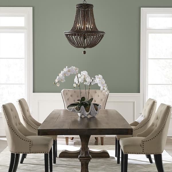 1 qt. #ICC-77 Sage Green Matte Interior Paint & Primer
