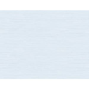 Willow Grasscloth Blue Mist Vinyl Strippable Roll (Covers 60.75 sq. ft.)