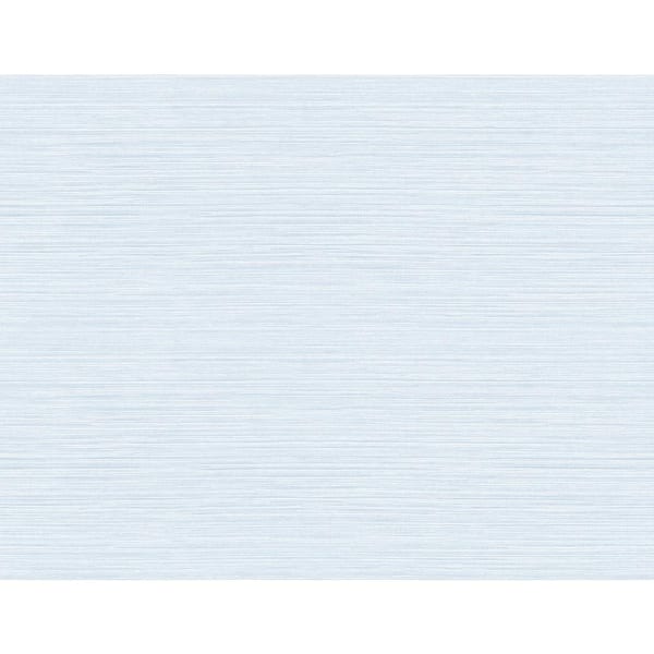 Willow Grasscloth Blue Mist Vinyl Strippable Roll (Covers 60.75 sq. ft.)