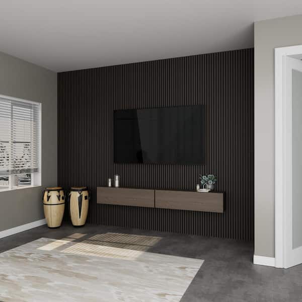 ARK DESIGN 7-7/8 ft. x 12 in. x 0.875 in. Black Walnut Square Edge