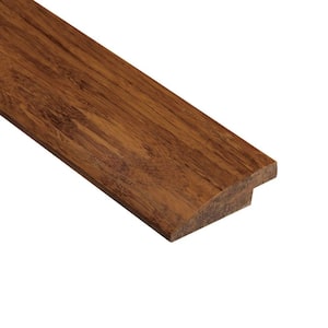 Strand Woven Saddle 9/16 in. Thick x 2 in. Wide x 78 in. Length Bamboo Hard Surface Reducer Molding