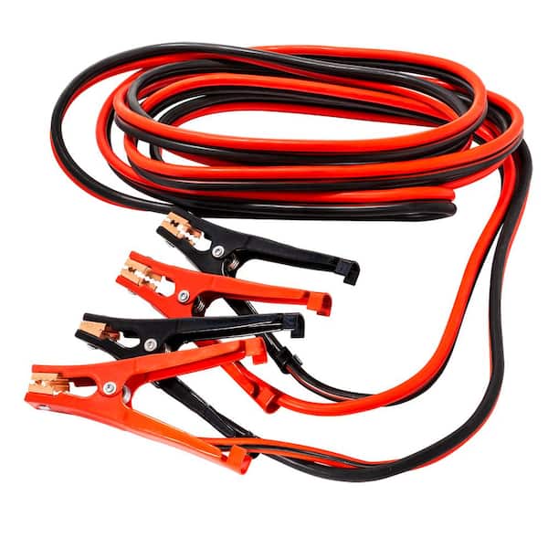 RoadPro 4 Gauge Booster Cables RP04955 - The Home Depot