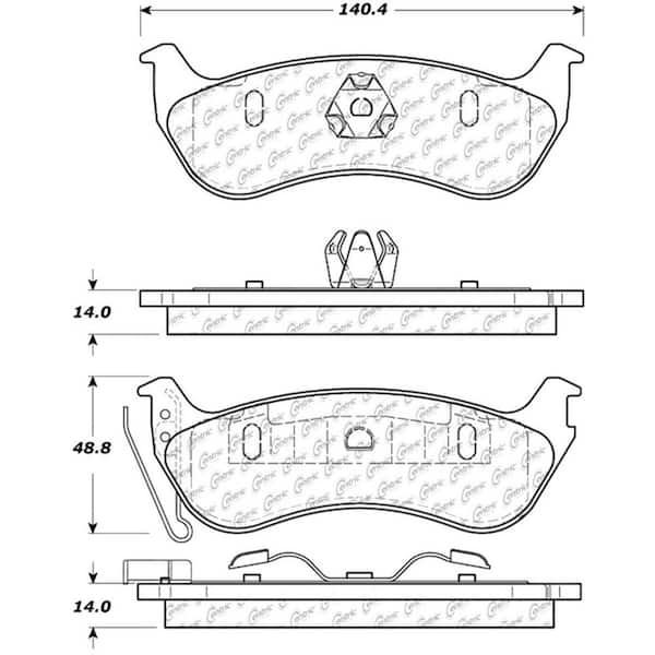 Centric Parts Disc Brake Pad Set
