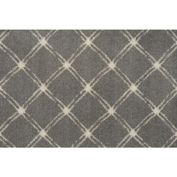 Natural Harmony Solitaire Nickel Custom Area Rug with Pad