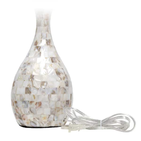 mosaic seashell table lamp