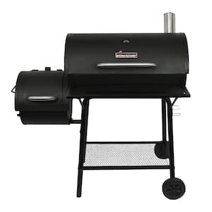 Charcoal Grill and Off-Set Smoker