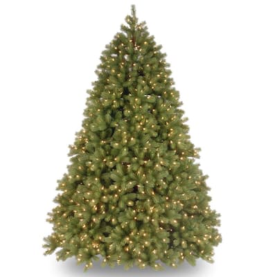 6.5 ft. Deluxe Colorado Fir Artificial Christmas Tree with 1100 Dual Color LED Lights and PowerConnect System