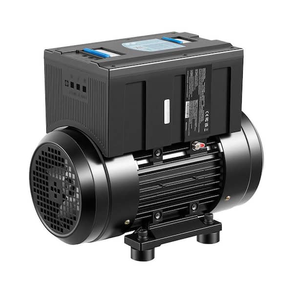 Single Phase to 3-Phase Rotary Converter,2.5HP 7A 208-240V Input/Output Rotary Phase Converter for Heavy-Load Equipment