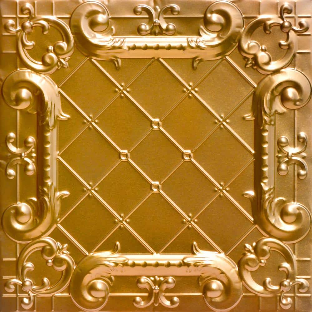 Romeo, Romeo Lincoln Copper 2 ft. x 2 ft. Decorative Nail Up Tin Ceiling Tile (24 sq. ft./Case) price history on PriceWatchPro