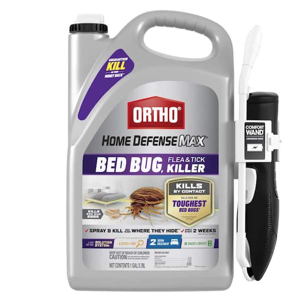 Ortho Home Defense Max 1 Gal. Bed Bug, Flea and Tick Killer with Comfort Wand