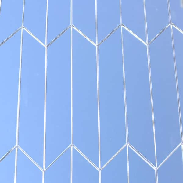 ABOLOS Blue Diamond Beveled Diamond 6 in. x 8 in. Glass Mirror Decorative  Tile (16 sq. ft./Case) GHMREFDIA-GR - The Home Depot