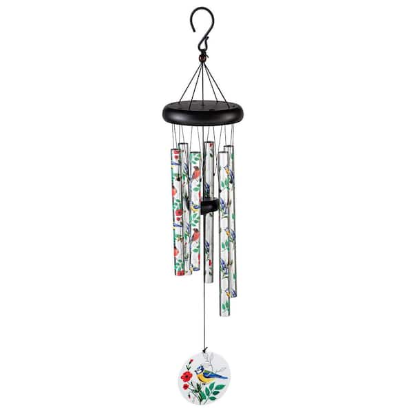 27 in. Songbirds Avria Printed Hand Tuned Metal Wind Chime