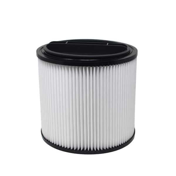 Universal Cartridge Filter with Cap Fit for 6 Gal. to 16 Gal. Wet/Dry Vacuum